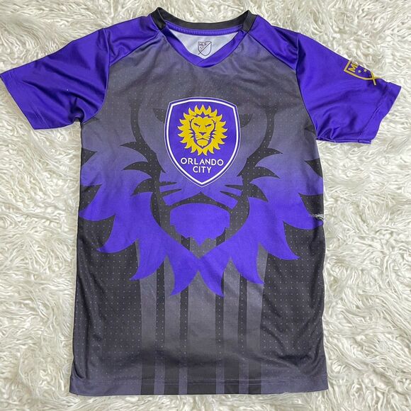 Orlando City MLS Jersey Kids Size L - Picture 1 of 4